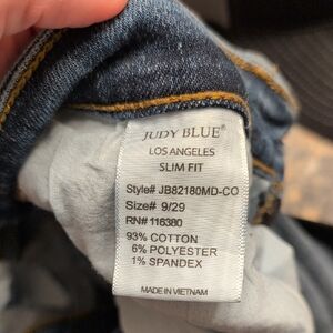 Judy Blue Dark Wash Denim Jeans